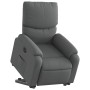 Sillón eléctrico reclinable elevable de tela gris oscuro de , Sillones - Ref: Foro24-3204849, Precio: 334,44 €, Descuento: %
