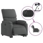 Sillón eléctrico reclinable elevable de tela gris oscuro de , Sillones - Ref: Foro24-3204849, Precio: 334,44 €, Descuento: %