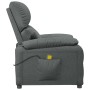 Sillón de masaje de tela gris oscuro de , Sillones de masaje eléctricos - Ref: Foro24-348470, Precio: 216,01 €
