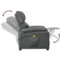Sillón de masaje de tela gris oscuro de , Sillones de masaje eléctricos - Ref: Foro24-348470, Precio: 216,01 €