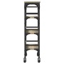 Carrito de cocina madera de ingeniería roble Sonoma 53x20x76 cm de , Carros de cocina y comedor - Ref: Foro24-842352, Precio:...