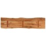 Tablero rectangular madera de acacia borde vivo 140x40x2,5 cm de , Tableros para mesas - Ref: Foro24-370615, Precio: 96,85 €,...