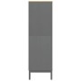 Armario FLORO madera maciza de pino gris 77x53x171 cm de , Armarios roperos - Ref: Foro24-374007, Precio: 254,86 €, Descuento: %