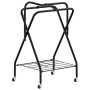 Soporte de montura plegable de pie independiente hierro negro de , Accesorios para sillas de montar - Ref: Foro24-172442, Pre...