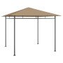 Cenador gris taupé 3x3x2,7 m 180 g/m² en Carpas y cenadores | Comprar online en Foro24