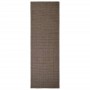 Alfombra de sisal natural negro 66x200 cm de , Alfombras - Ref: Foro24-136336, Precio: 50,06 €, Descuento: %