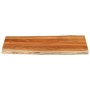 Tablero de mesa rectangular borde natural acacia 120x60x3,8 cm de , Tableros para mesas - Ref: Foro24-370648, Precio: 127,46 ...