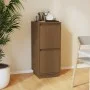 Solid pine wood sideboard in honey brown color 31.5x34x75 cm by vidaXL, Sideboards - Ref: Foro24-813386, Price: 40,35 €, Disc...