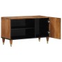 Mueble de TV madera maciza de mango 80x33x46 cm de , Muebles TV - Ref: Foro24-358299, Precio: 52,99 €, Descuento: %