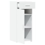 Aparador de madera de ingeniería blanco 40x42,5x93 cm de , Aparadores - Ref: Foro24-846278, Precio: 87,05 €, Descuento: %