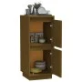 Solid pine wood sideboard in honey brown color 31.5x34x75 cm by vidaXL, Sideboards - Ref: Foro24-813386, Price: 40,35 €, Disc...