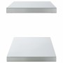 Estantes de pared 2 uds acero inoxidable plateado 100x30x3 cm de , Estantes y estanterías - Ref: Foro24-30279, Precio: 63,61 ...