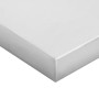 Estantes de pared 2 uds acero inoxidable plateado 100x30x3 cm de , Estantes y estanterías - Ref: Foro24-30279, Precio: 63,61 ...