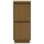 Solid pine wood sideboard in honey brown color 31.5x34x75 cm by vidaXL, Sideboards - Ref: Foro24-813386, Price: 40,35 €, Disc...