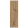 Estantería de madera de ingeniería roble artesanal 80x24x76 cm de , Librerías y estanterías - Ref: Foro24-857834, Precio: 47,...