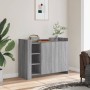 Aparador madera de ingeniería gris Sonoma 100x35x75 cm de , Aparadores - Ref: Foro24-848414, Precio: 114,60 €, Descuento: %