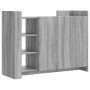 Aparador madera de ingeniería gris Sonoma 100x35x75 cm de , Aparadores - Ref: Foro24-848414, Precio: 114,60 €, Descuento: %