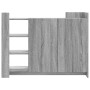 Aparador madera de ingeniería gris Sonoma 100x35x75 cm de , Aparadores - Ref: Foro24-848414, Precio: 114,60 €, Descuento: %