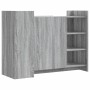 Aparador madera de ingeniería gris Sonoma 100x35x75 cm de , Aparadores - Ref: Foro24-848414, Precio: 114,60 €, Descuento: %