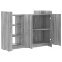 Aparador madera de ingeniería gris Sonoma 100x35x75 cm de , Aparadores - Ref: Foro24-848414, Precio: 114,60 €, Descuento: %