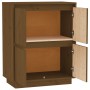 Honigbraunes Sideboard aus massivem Kiefernholz 60x34x75 cm von vidaXL, Sideboards - Ref: Foro24-813378, Preis: 65,51 €, Raba...
