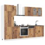 Mueble cocina Kalmar madera vieja 8 pzas madera contrachapada de , Armarios de cocina - Ref: Foro24-3314819, Precio: 659,46 €...