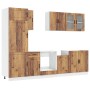 Mueble cocina Kalmar madera vieja 8 pzas madera contrachapada de , Armarios de cocina - Ref: Foro24-3314819, Precio: 659,46 €...
