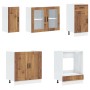 Mueble cocina Kalmar madera vieja 8 pzas madera contrachapada de , Armarios de cocina - Ref: Foro24-3314819, Precio: 659,46 €...