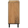 Aparador marrón 90x33x75 cm madera maciza mango de , Almacenamiento para CD y DVD - Ref: Foro24-4017748, Precio: 180,02 €, De...