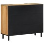 Aparador marrón 90x33x75 cm madera maciza mango de , Almacenamiento para CD y DVD - Ref: Foro24-4017748, Precio: 180,02 €, De...