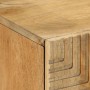 Aparador marrón 90x33x75 cm madera maciza mango de , Almacenamiento para CD y DVD - Ref: Foro24-4017748, Precio: 180,02 €, De...