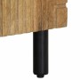 Aparador marrón 90x33x75 cm madera maciza mango de , Almacenamiento para CD y DVD - Ref: Foro24-4017748, Precio: 180,02 €, De...