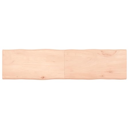 Tablero de mesa madera maciza borde natural 160x40x(2-4) cm de , Tableros para mesas - Ref: Foro24-363902, Precio: 39,64 €, D...