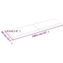 Tablero de mesa madera maciza borde natural 160x40x(2-4) cm de , Tableros para mesas - Ref: Foro24-363902, Precio: 39,64 €, D...