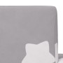 Sofá cama infantil felpa suave gris claro con estrellas de , Mobiliario para bebés y niños pequeños - Ref: Foro24-341821, Pre...