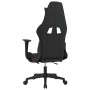 Silla gaming de masaje con reposapiés tela negro y rojo de , Sillones para videojuegos - Ref: Foro24-345509, Precio: 122,65 €...