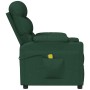 Sillón de masaje de tela verde oscuro de , Sillones de masaje eléctricos - Ref: Foro24-348088, Precio: 204,77 €
