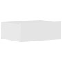 Mesita de noche flotante madera ingeniería blanco brillo de , Mesitas de noche - Ref: Foro24-800318, Precio: 47,12 €, Descuen...