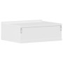 Mesita de noche flotante madera ingeniería blanco brillo de , Mesitas de noche - Ref: Foro24-800318, Precio: 47,12 €, Descuen...