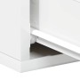 Mesita de noche flotante madera ingeniería blanco brillo de , Mesitas de noche - Ref: Foro24-800318, Precio: 47,12 €, Descuen...