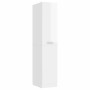 Armario de boticario contrachapada blanco brillo 30x42,5x150 cm de , Taquillas y armarios de almacenamiento - Ref: Foro24-804...