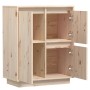 Aparador de madera maciza de pino 60x34x75 cm de , Aparadores - Ref: Foro24-813390, Precio: 79,45 €, Descuento: %