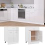 Armario inferior “Lyon” madera ingeniería blanco brillo de , Armarios de cocina - Ref: Foro24-801233, Precio: 135,40 €, Descu...