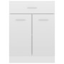 Armario inferior “Lyon” madera ingeniería blanco brillo de , Armarios de cocina - Ref: Foro24-801233, Precio: 135,40 €, Descu...