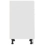 Armario inferior “Lyon” madera ingeniería blanco brillo de , Armarios de cocina - Ref: Foro24-801233, Precio: 135,40 €, Descu...
