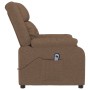 Sillón reclinable eléctrico de tela marrón | Foro24.es | Tu tienda online para hogar, jardín y más Foro24.es
