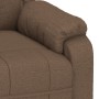 Sillón reclinable eléctrico de tela marrón | Foro24.es | Tu tienda online para hogar, jardín y más Foro24.es