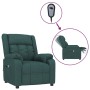 Sillón reclinable eléctrico tela verde oscuro de , Sillones - Ref: Foro24-3143573, Precio: 218,79 €