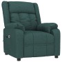 Sillón reclinable eléctrico tela verde oscuro de , Sillones - Ref: Foro24-3143573, Precio: 218,79 €