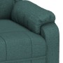 Sillón reclinable eléctrico tela verde oscuro de , Sillones - Ref: Foro24-3143573, Precio: 218,79 €